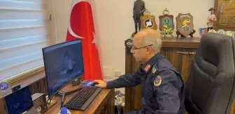 Isparta İl Jandarma Komutanı Karamanoğlu, AA'nın 'Yılın Kareleri' oylamasına katıldı