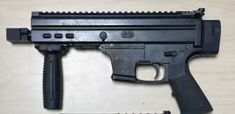 Kastamonu'da yarı otomatik tabanca ile yakalanan kişi tutuklandı