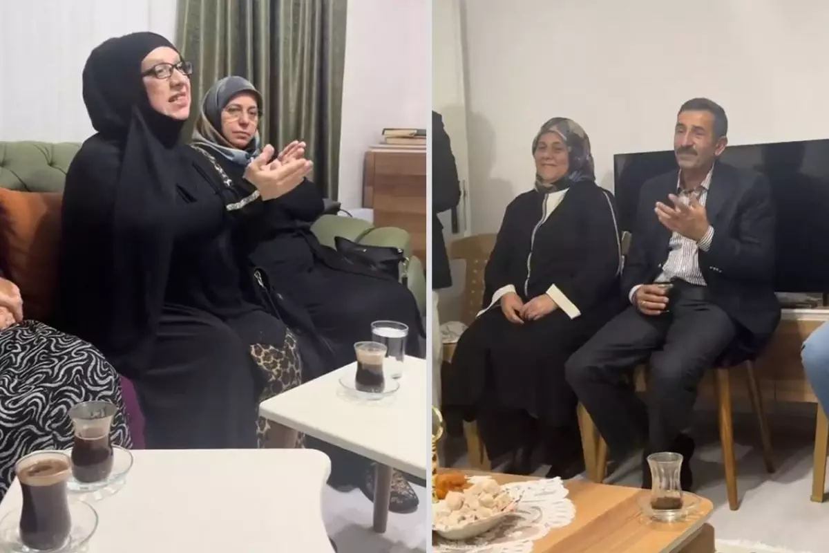 Kız isteme törenine damadın annesinin sözleri damga vurdu