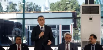 Mersin Valisi Atilla Toros, gazetecilerle buluştu