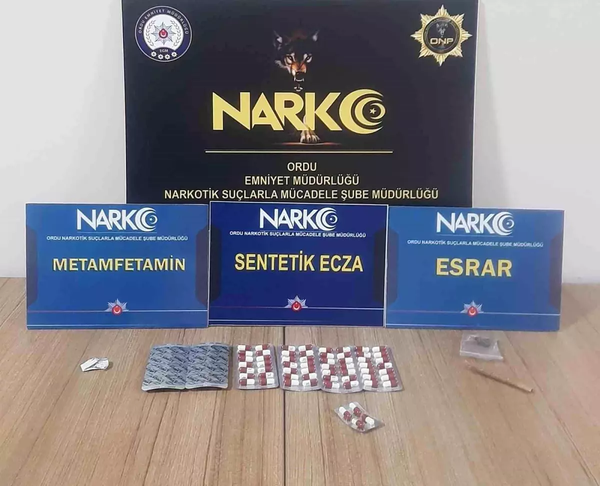 Ordu'da uyuşturucu operasyonu: 6 tutuklama