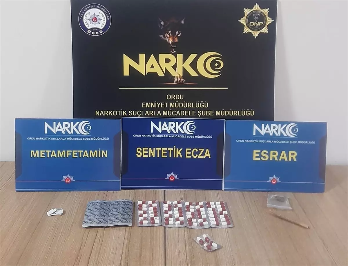 Ordu'da uyuşturucu ticareti yaptıkları iddiasıyla gözaltına alınan 6 zanlı tutuklandı