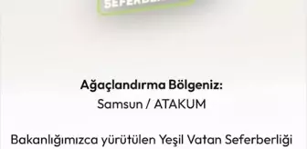 Samsun Emniyeti kentteki gazeteciler için fidan bağışladı