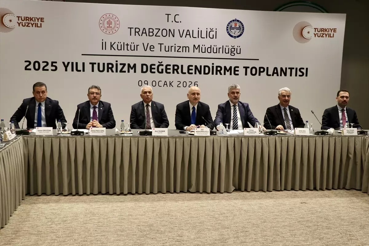 Trabzon'da 2025 yılı Turizm Değerlendirme Toplantısı yapıldı