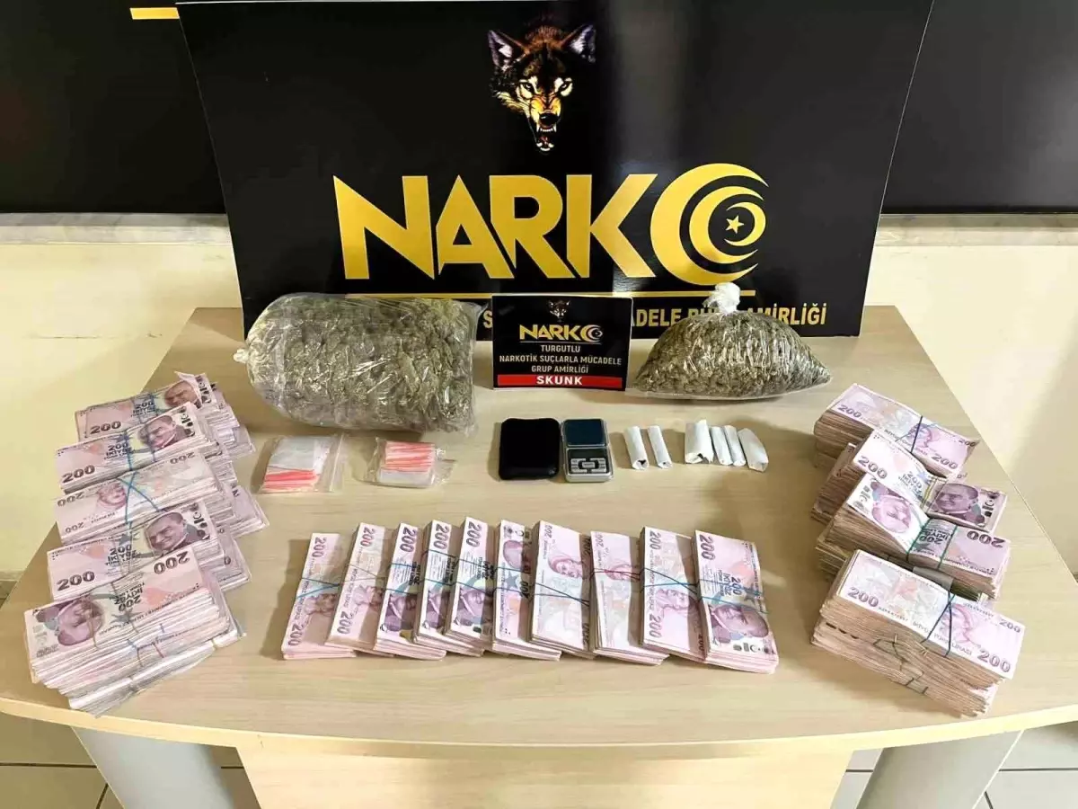 Turgutlu'da uyuşturucuyla mücadele kapsamında 2025 yılında 100 şahıs tutuklandı