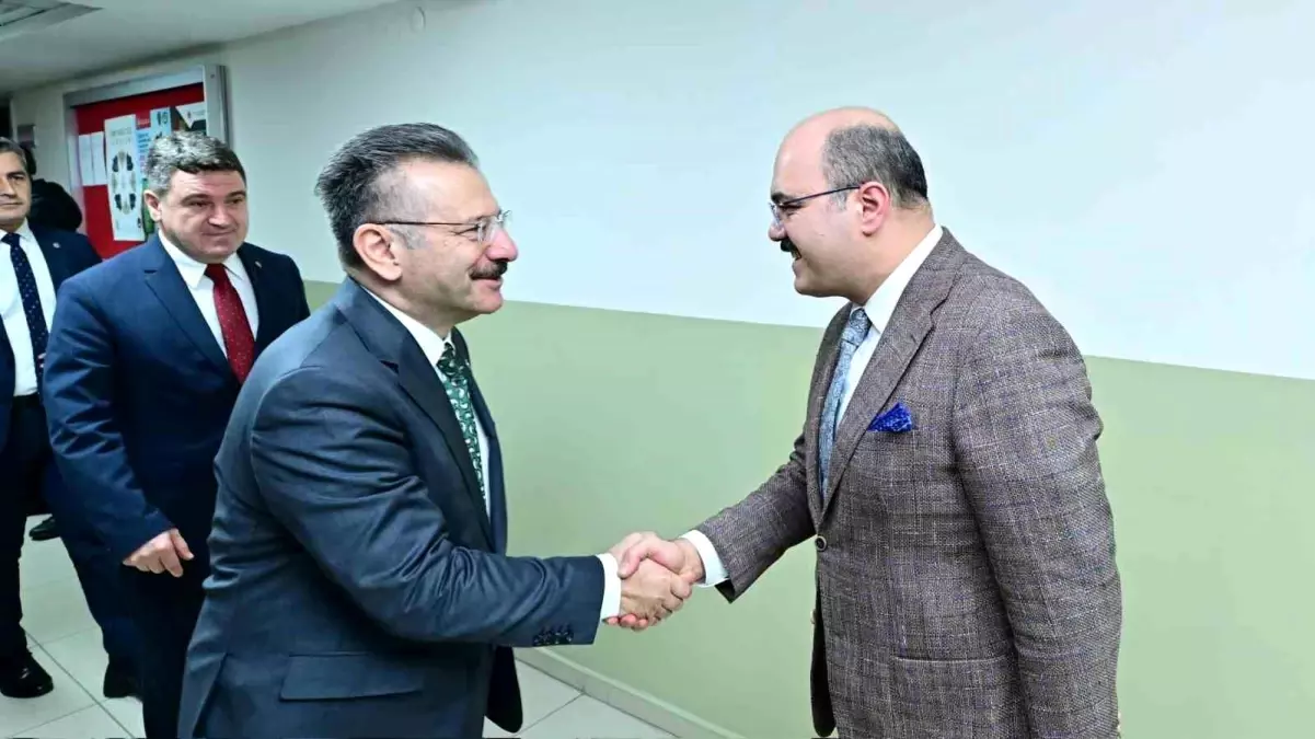 Vali Aksoy'dan veda ziyaretleri