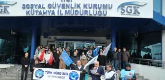 Yalova'da öldürülen avukat için Kütahya'da basın açıklaması yapıldı