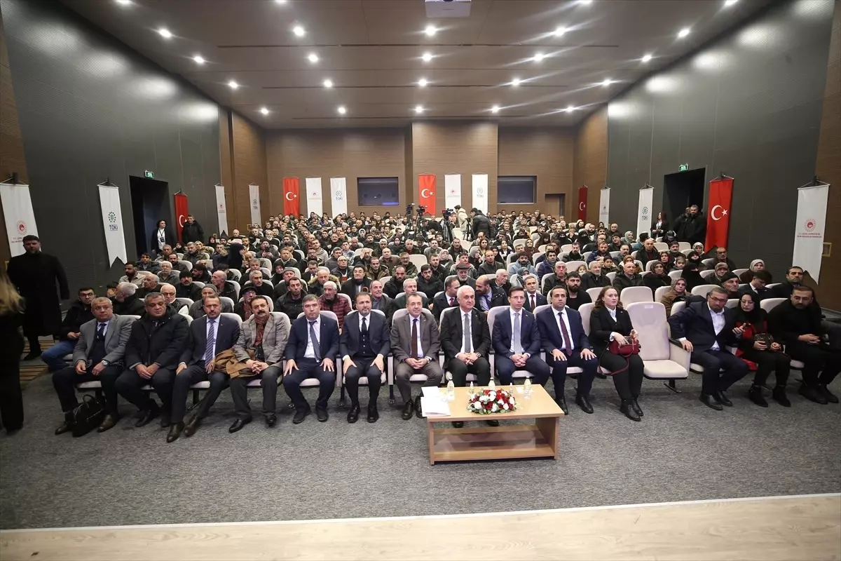 Muş'ta Yüzyılın Konut Projesinde Hak Sahipleri Belirlendi