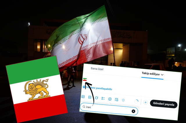 A striking move from US-based X! Changed the Iranian flag