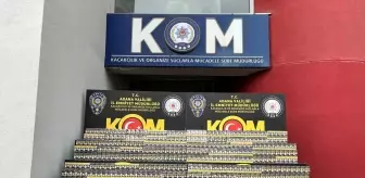 Adana'da kaçakçılık operasyonunda yakalanan 2 zanlı tutuklandı