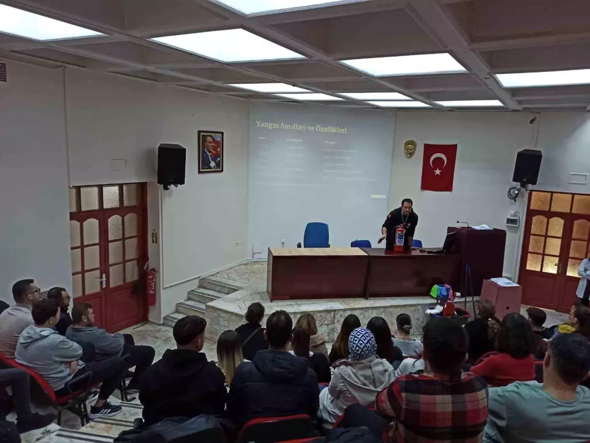 Aydın Devlet Hastanesi'nde yeni personeller bilgilendirildi