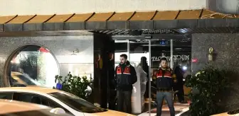 Beşiktaş'ta uyuşturucu operasyonu kapsamında bir otelde arama yapıldı