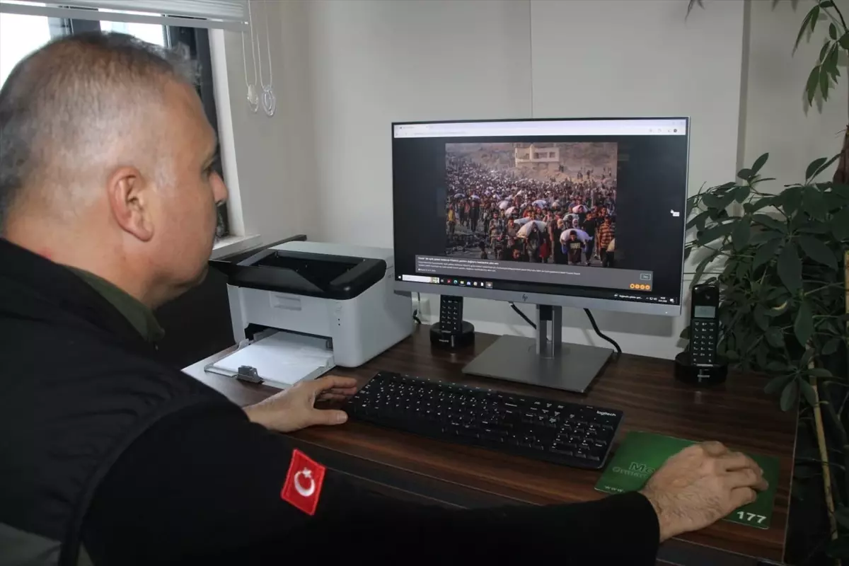 Bozyazı Orman İşletme Müdürü Fahri Uzlar, AA'nın "Yılın Kareleri" oylamasına katıldı