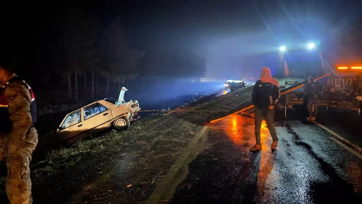 Ceylanpınar'da otomobiller çarpıştı: 2 yaralı