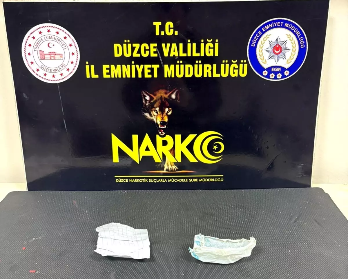 Düzce'de uyuşturucu operasyonu