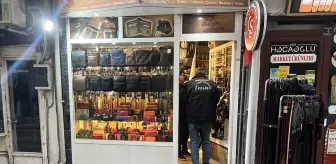 Edirne'de 3 iş yerinden yapılan hırsızlıklar kamerada