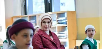 Emine Erdoğan, Palet Türk Müziği İlkokulunu ziyaretinde konuştu Açıklaması