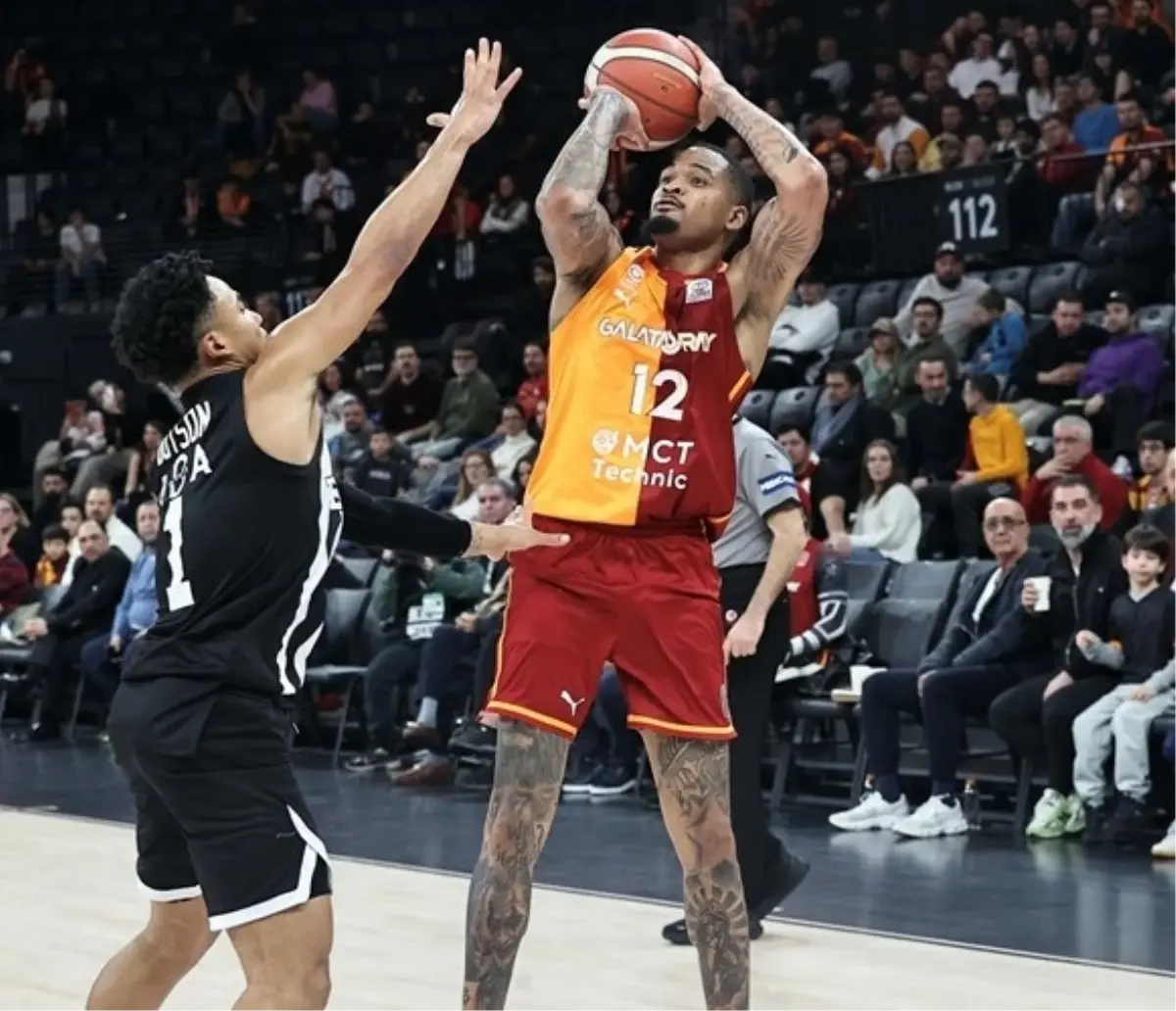 Galatasaray Basketbol Süper Ligi'nde Beşiktaş'ı Yendi