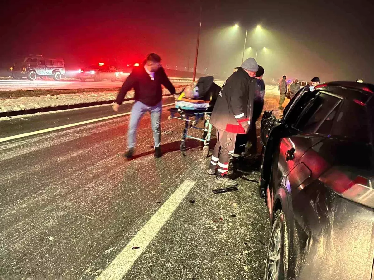 Iğdır'da trafik kazası: 1 yaralı