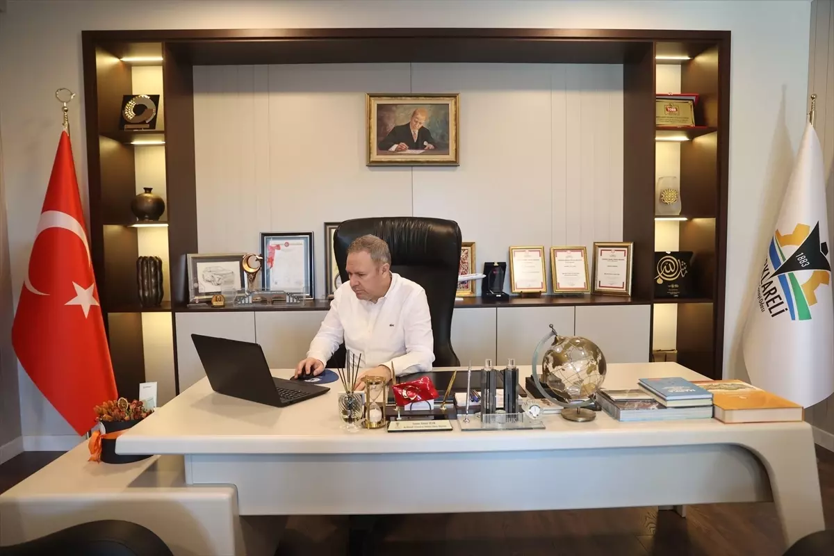 Kırklareli Ticaret ve Sanayi Odası Başkanı Ilık, AA'nın "Yılın Kareleri" oylamasına katıldı