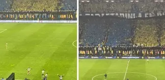 Maç biter bitmez sahaya daldılar! Fenerbahçeli futbolcuların Süper Kupa sevinci