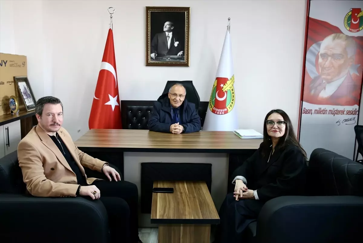 MHP Giresun Milletvekili Konal'dan Giresun Gazeteciler Derneğine ziyaret