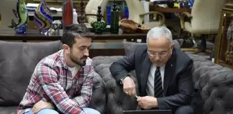 Ordu Büyükşehir Belediye Başkanı Güler, AA'nın 'Yılın Kareleri' oylamasına katıldı