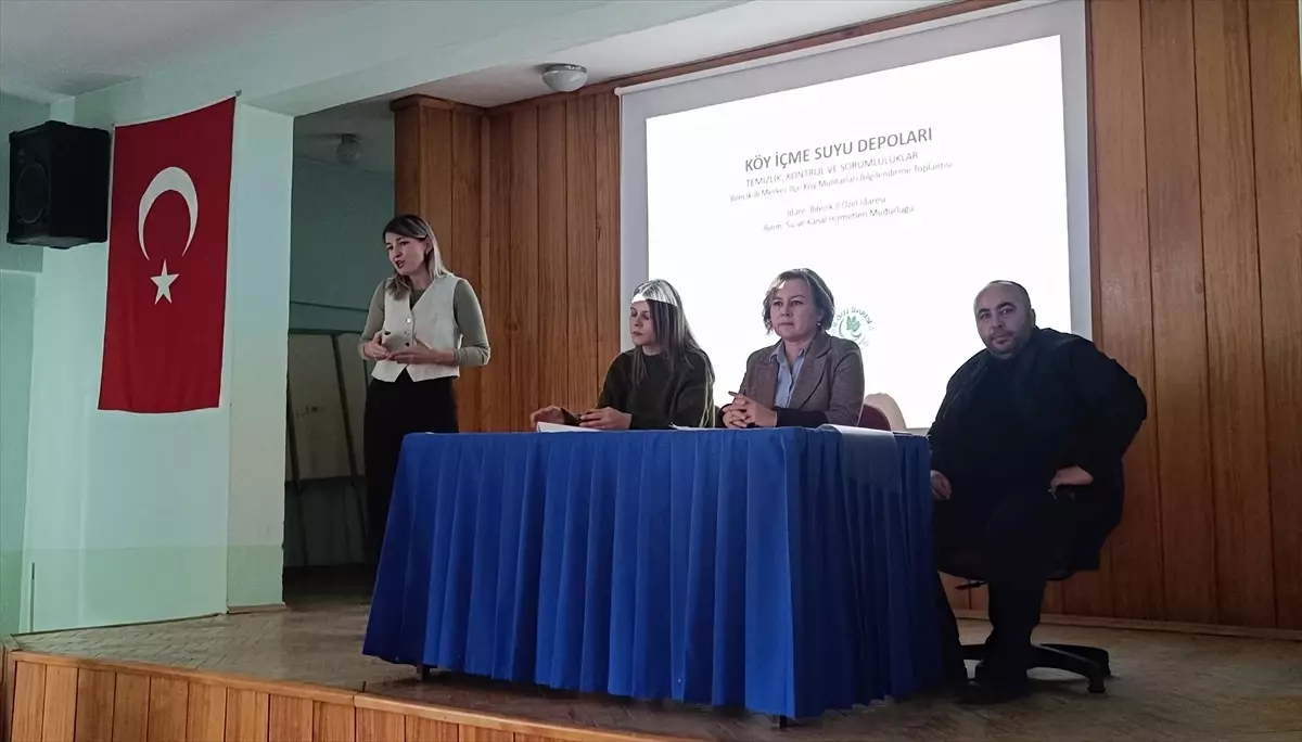 Pazaryeri'nde İçme Suyu Planlama Toplantısı düzenlendi