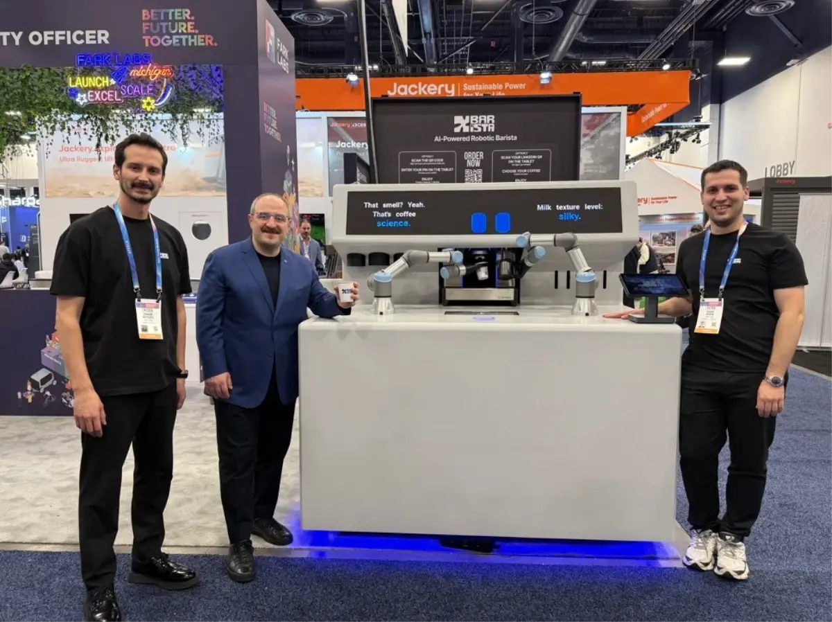 'Robotik barista' iş başında