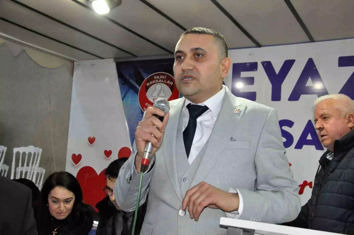 Salihli Bakkallar Esnaf Odası'nın yeni başkanı Özcan Çetin oldu