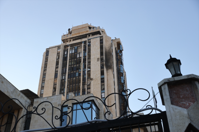 The terrorist organization YPG/SDG carried out an attack on the Aleppo Governorate building with a suicide drone