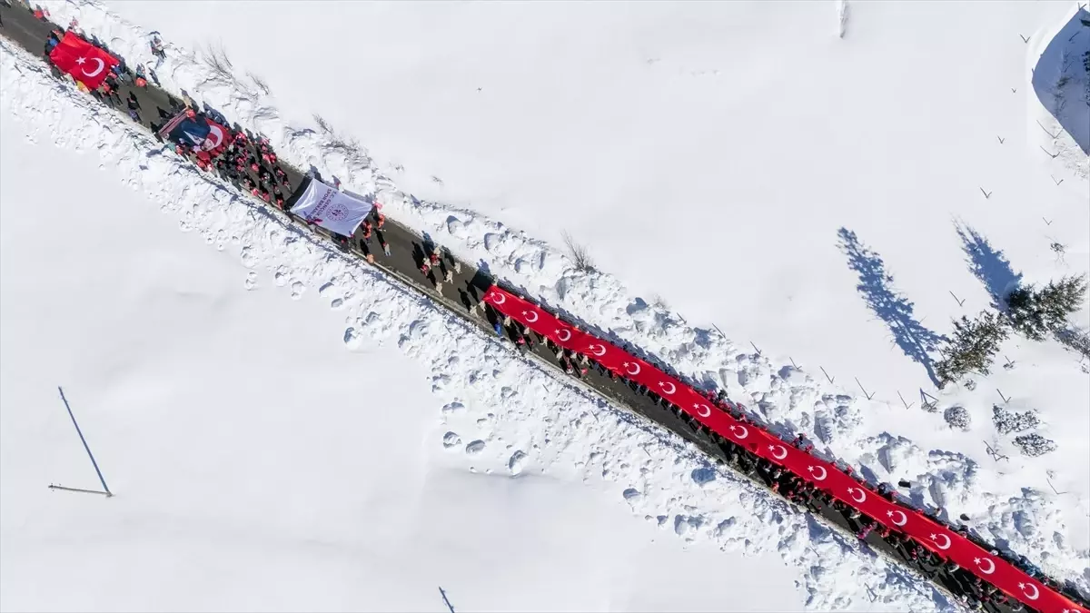 Sarıkamış Harekatı Anma Yürüyüşü Yapıldı