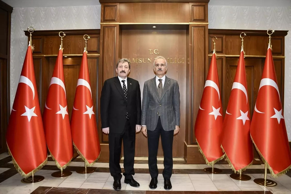 Ulaştırma ve Altyapı Bakanı Uraloğlu, Samsun'da konuştu Açıklaması