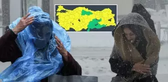 68 kentte 'sarı' alarm! Sıcaklıklar 7 derece düşecek, İstanbul'da kar aniden bastıracak