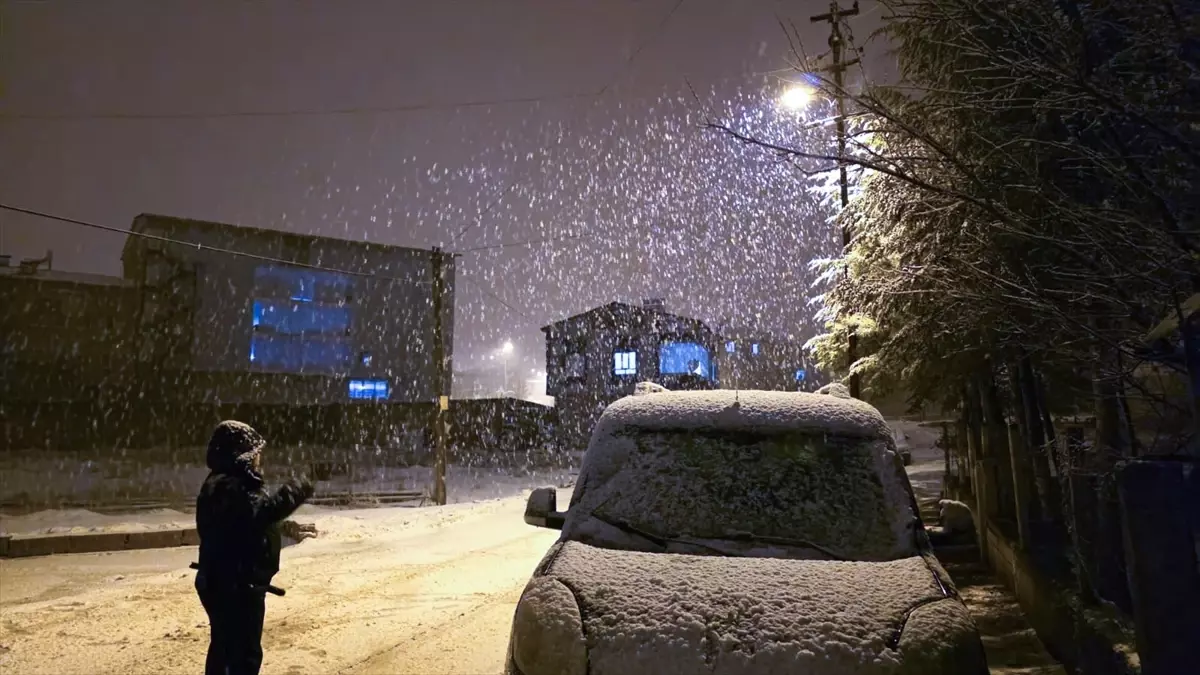 Adana'nın yüksek kesimlerinde kar etkili oldu