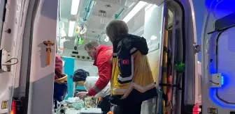 Ağrı'da kalp hastası bebek ambulans uçakla Ankara'ya nakledildi