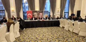 AK Parti Afyonkarahisar İl Başkanlığı gazetecilerle bir araya geldi