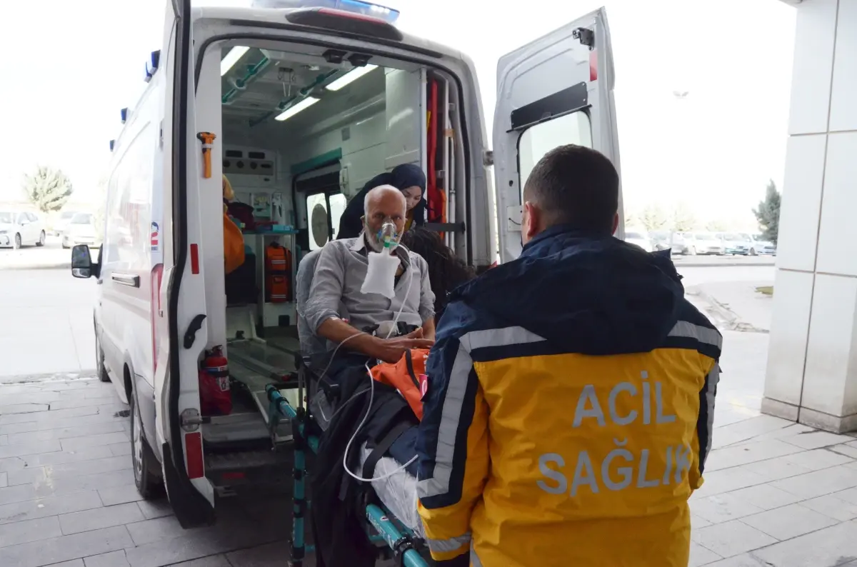 Aksaray'da 9 kişi, sobadan sızan gazdan zehirlendi