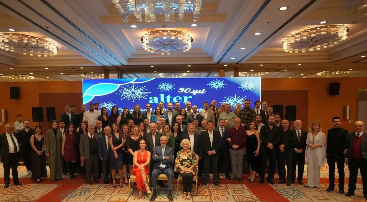 Alter, 50'nci yılını Ankara'da kutladı