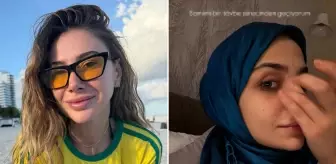 Bahar Şahin başını örtüp Şeyma Subaşı'nı tiye aldı