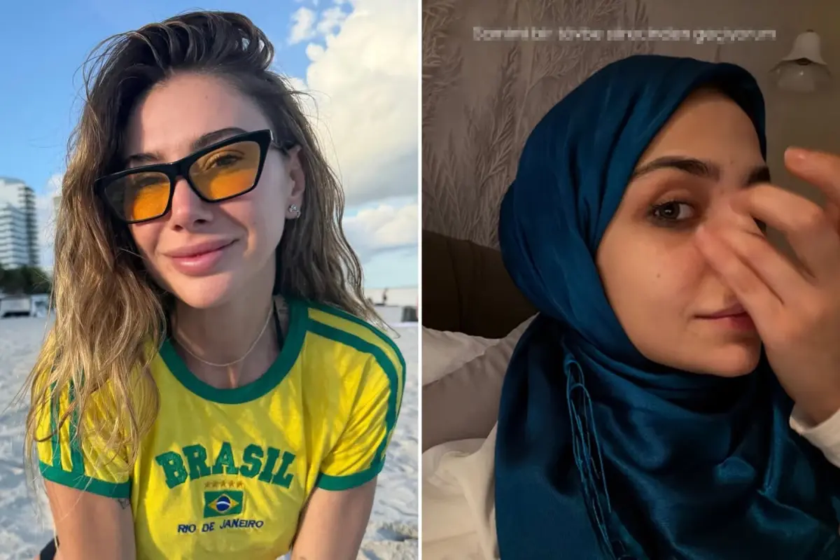 Bahar Şahin başını örtüp Şeyma Subaşı'nı tiye aldı