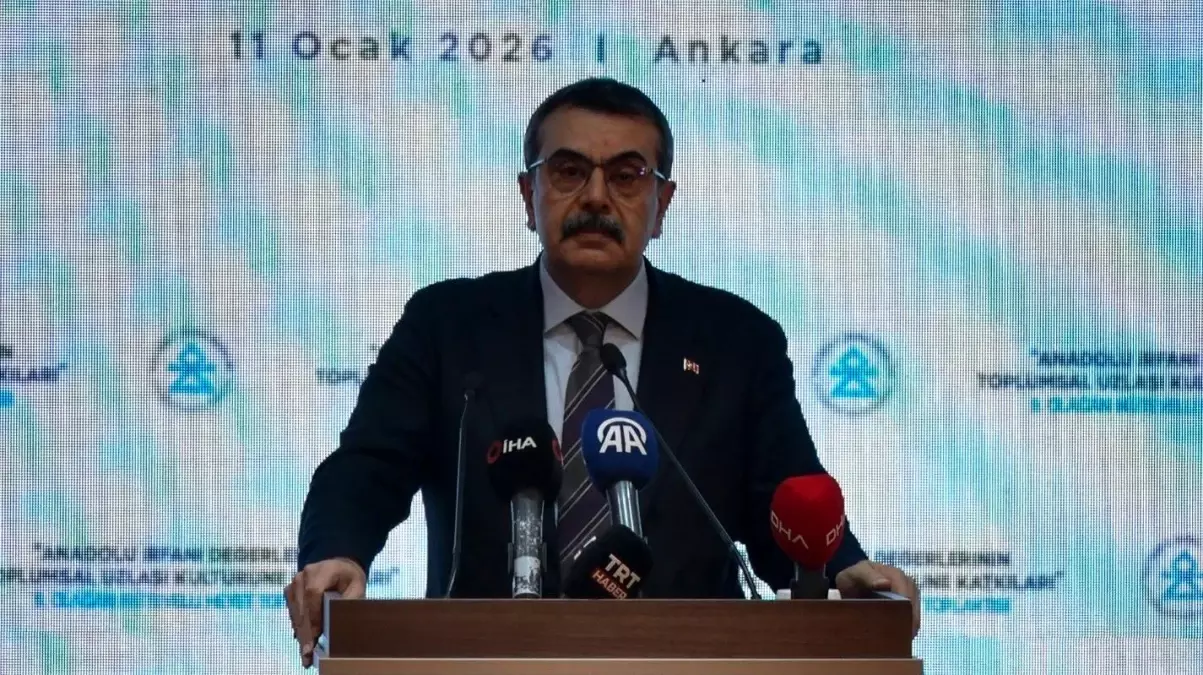 Bakan Tekin: "Türkiye Yüzyılı Maarif Modelimizle irfanımızı toplumsal uzlaşı arayışımızın temel dayanaklar...