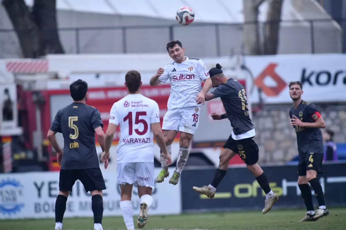 İnegölspor, Batman Petrolspor ile Berabere Kaldı