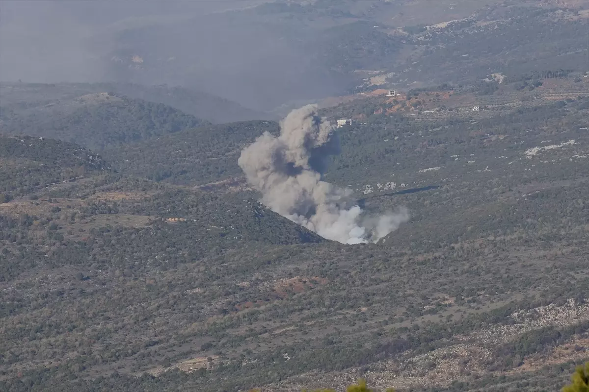 İsrail ordusu, Lübnan'ın güneyine 1 saat içerisinde 10'dan fazla hava saldırısı düzenledi