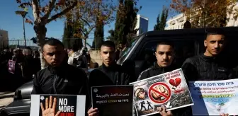 İsrail vatandaşı Filistinliler, İsrail'in suçla mücadeledeki hareketsizliğini protesto etti