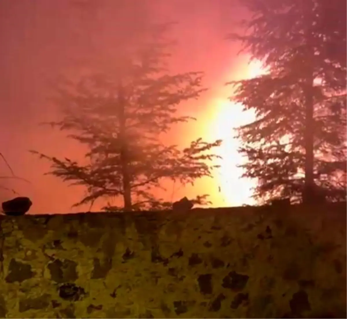 Karapınar'da boş evde çıkan yangın korkuttu