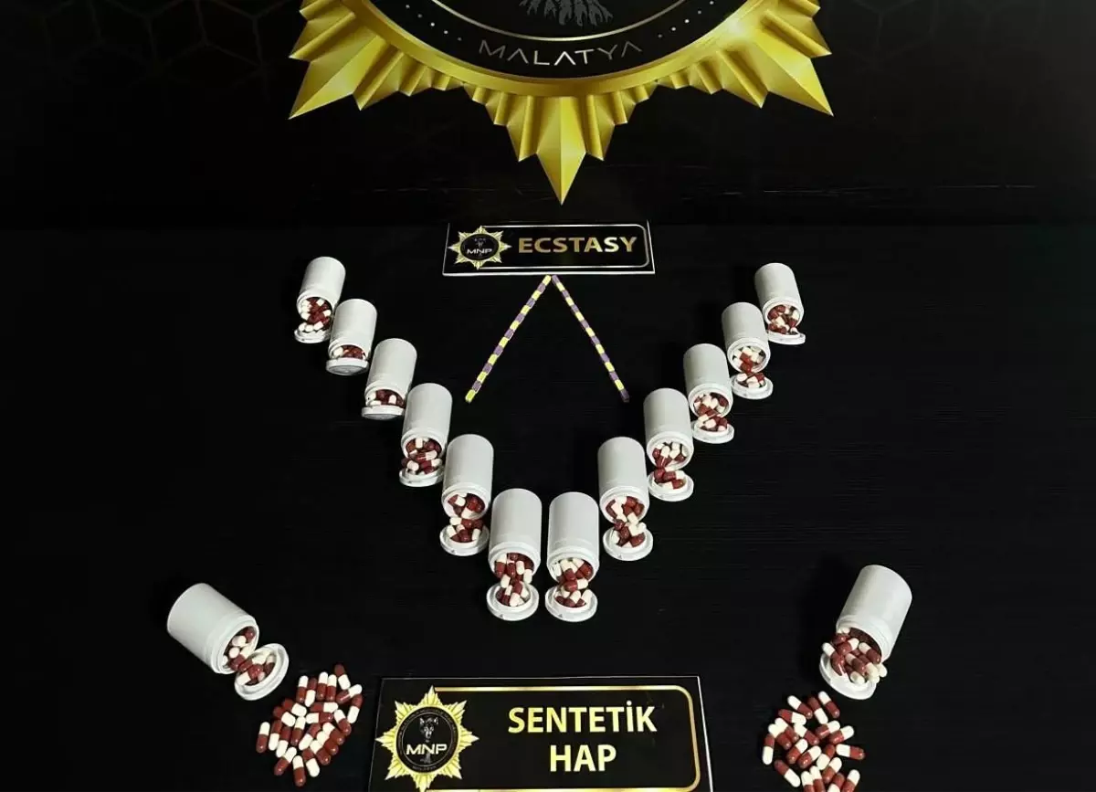 Malatya'da uyuşturucu operasyonu: 1 gözaltı