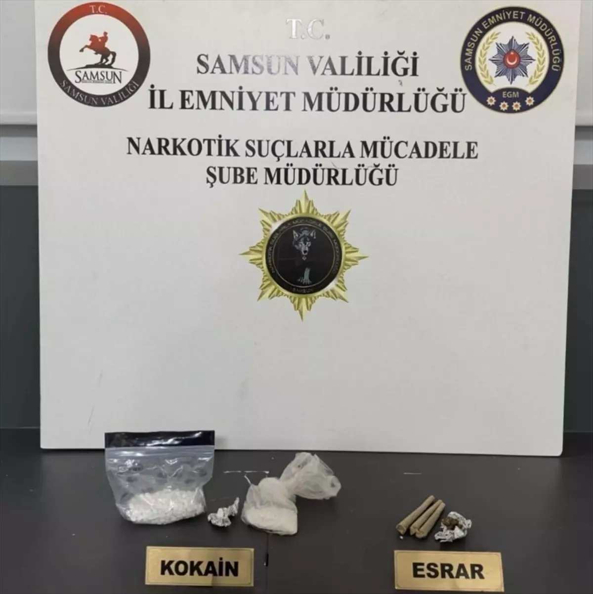 Samsun'da uyuşturucu operasyonunda 4 şüpheli gözaltına alındı