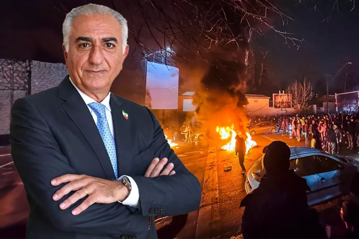 Sürgündeki Rıza Pehlevi'den İran'daki protestoculara çağrı: Sokakları terk etmeyin