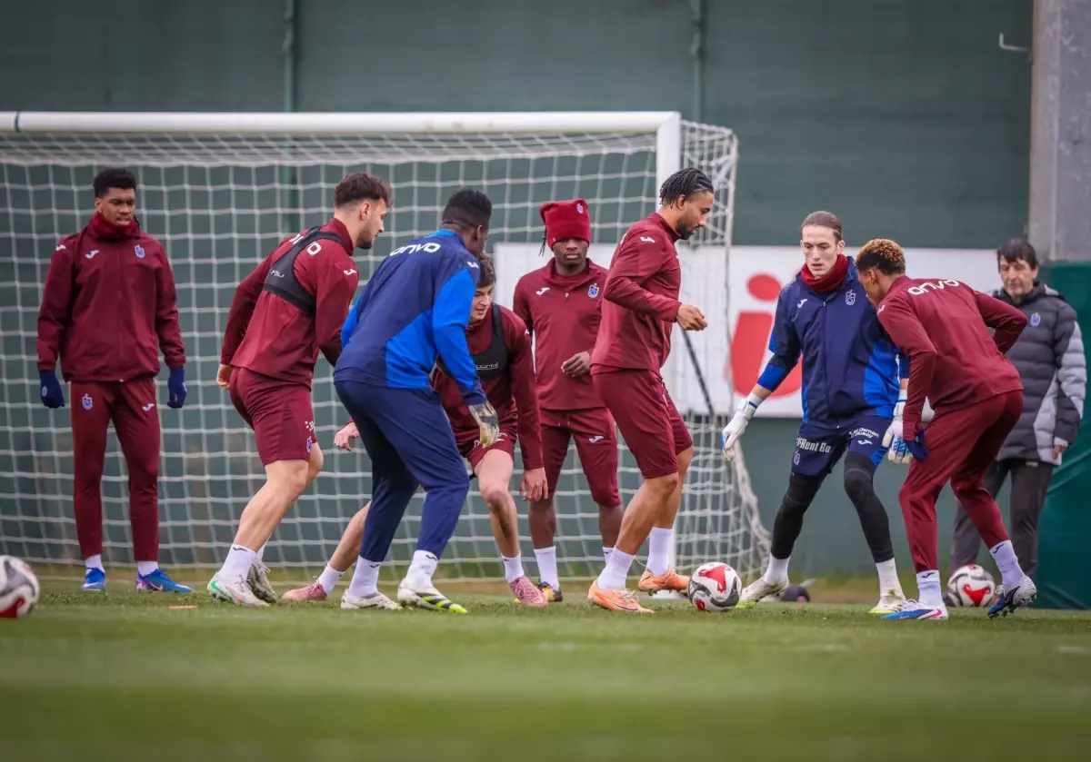 Trabzonspor'da İstanbulspor maçı hazırlıkları sürüyor